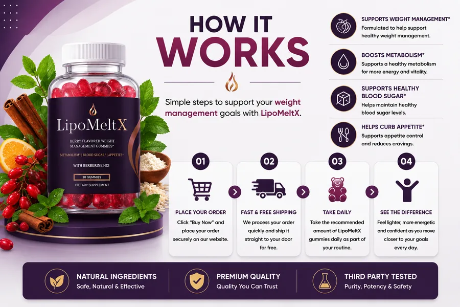 How LipoMeltX supports metabolism, appetite and healthy weight management